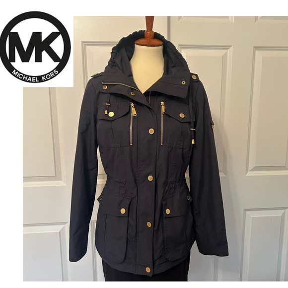 MICHAEL Michael Kors Jackets & Blazers - MICHAEL KORS Navy Blue Jacket
